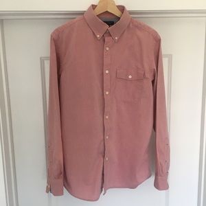 Banana Republic Salmon Soft Wash Button Down